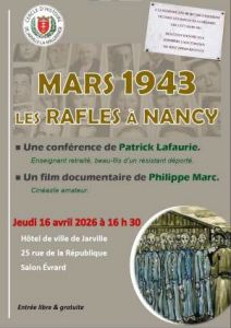 Les rafles à Nancy en mars 1943